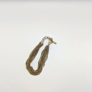 Multi chain fashion bracelet